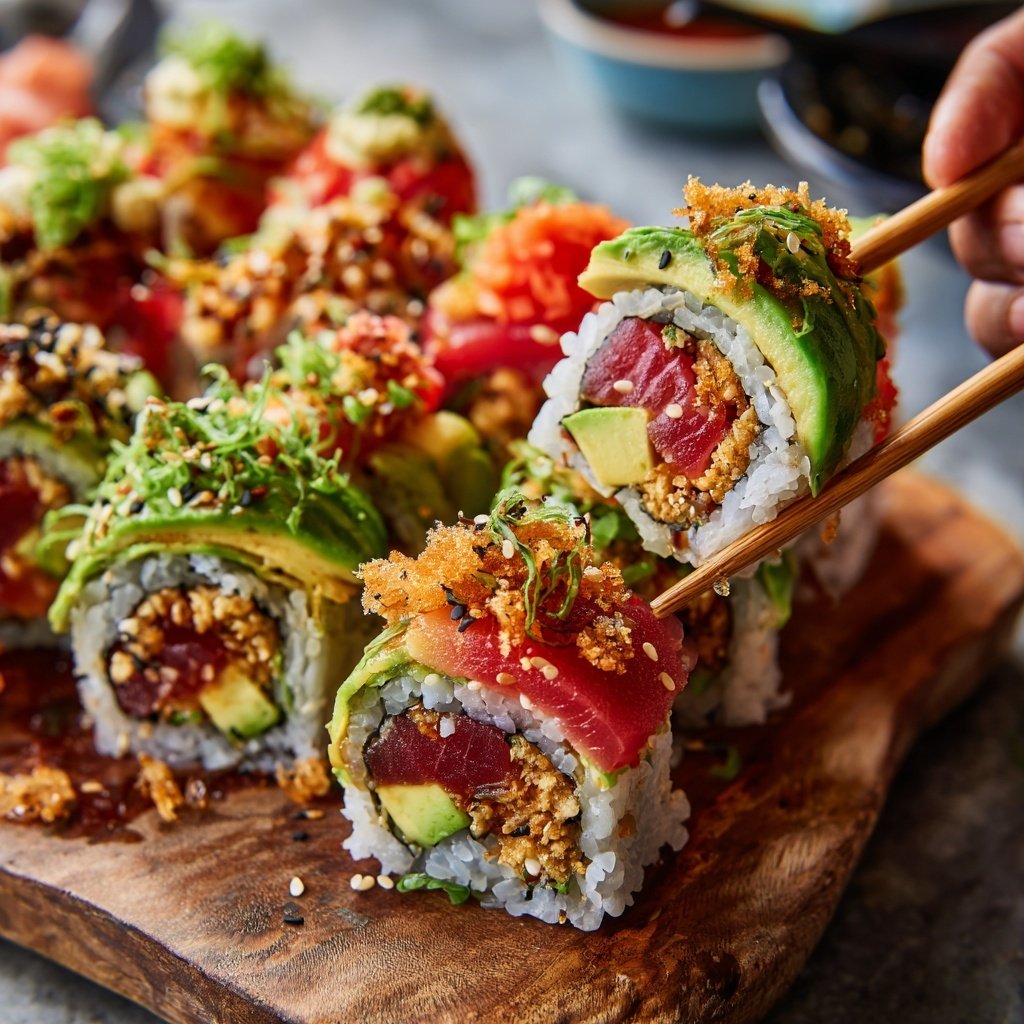 Global Japanese Sushi Rolls