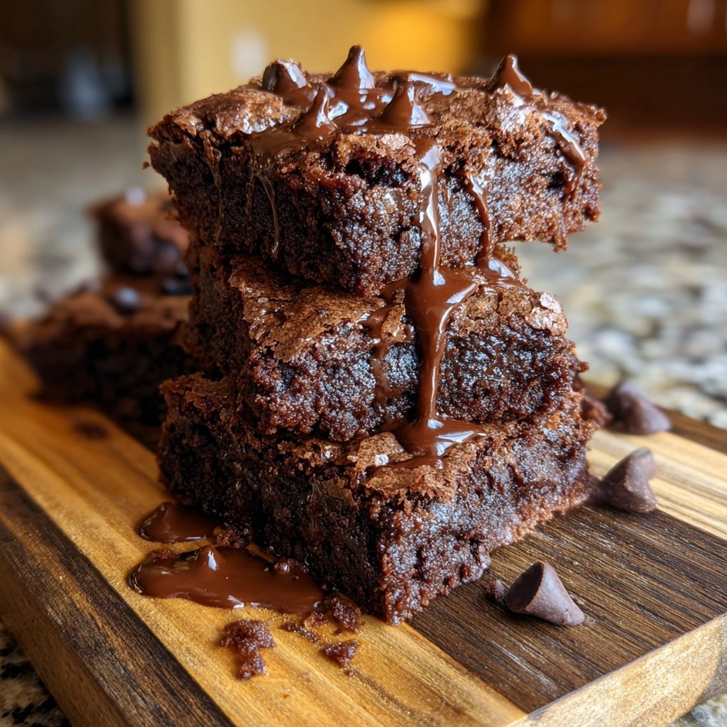 Dessert Chocolate Fudge Brownies