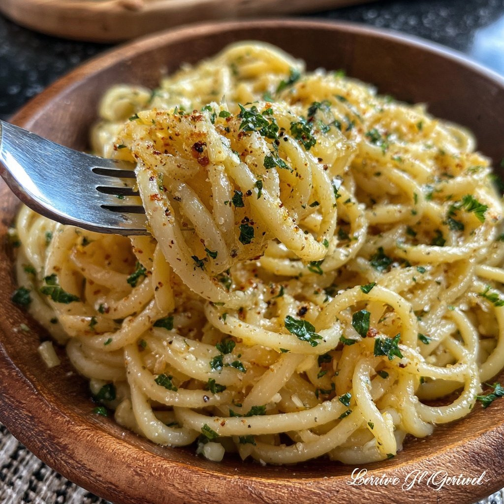 Quick Garlic Butter Pasta