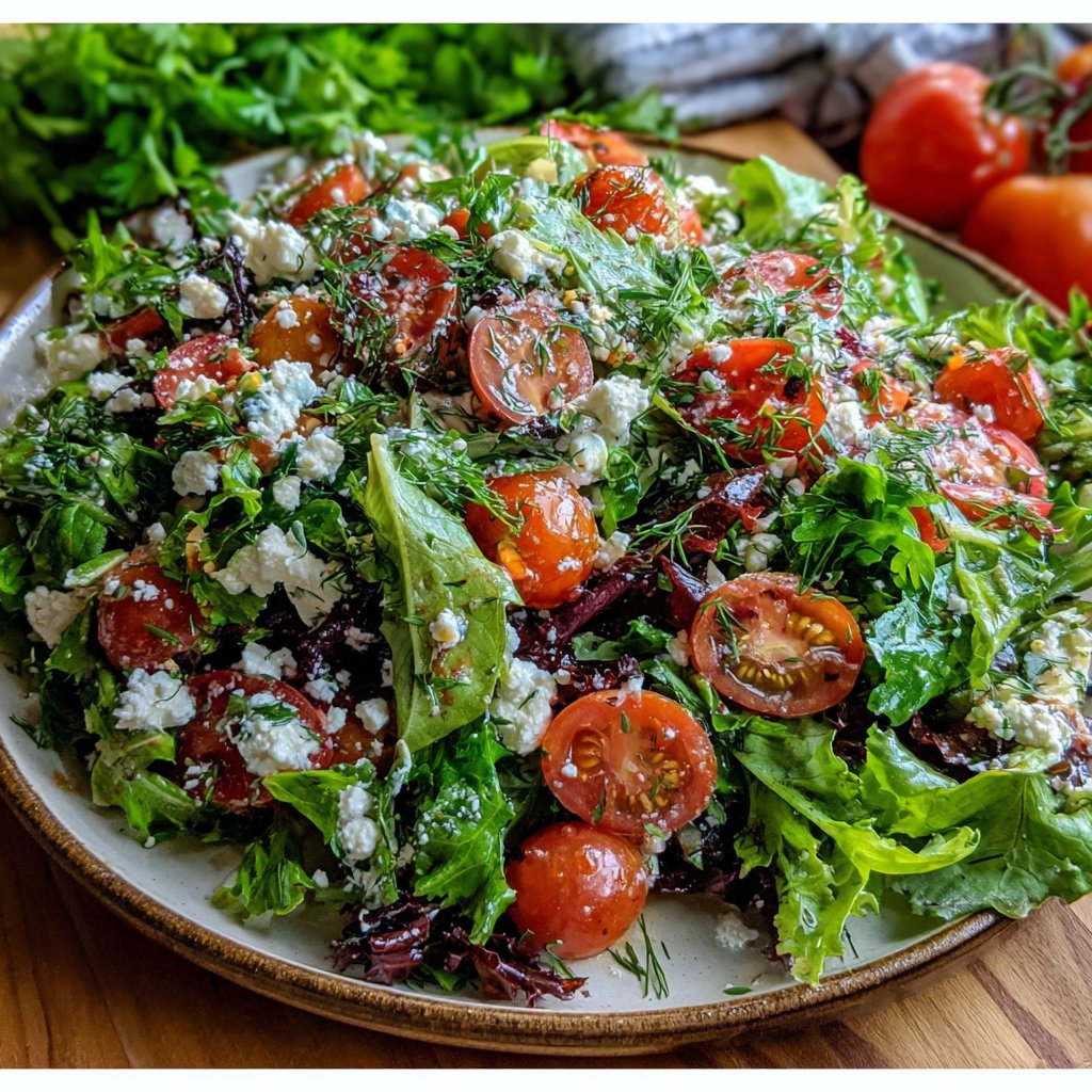 Spring Garden Brunch Salad